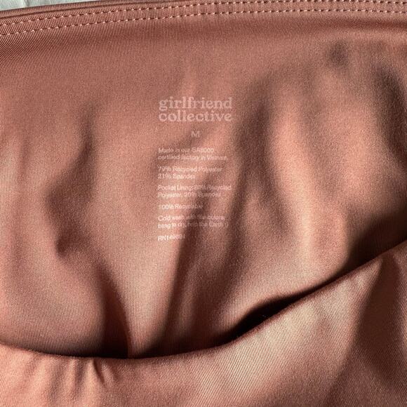 Girlfriend Collective High-Rise Compression Leggings – Terracotta M - Picture 6 of 6